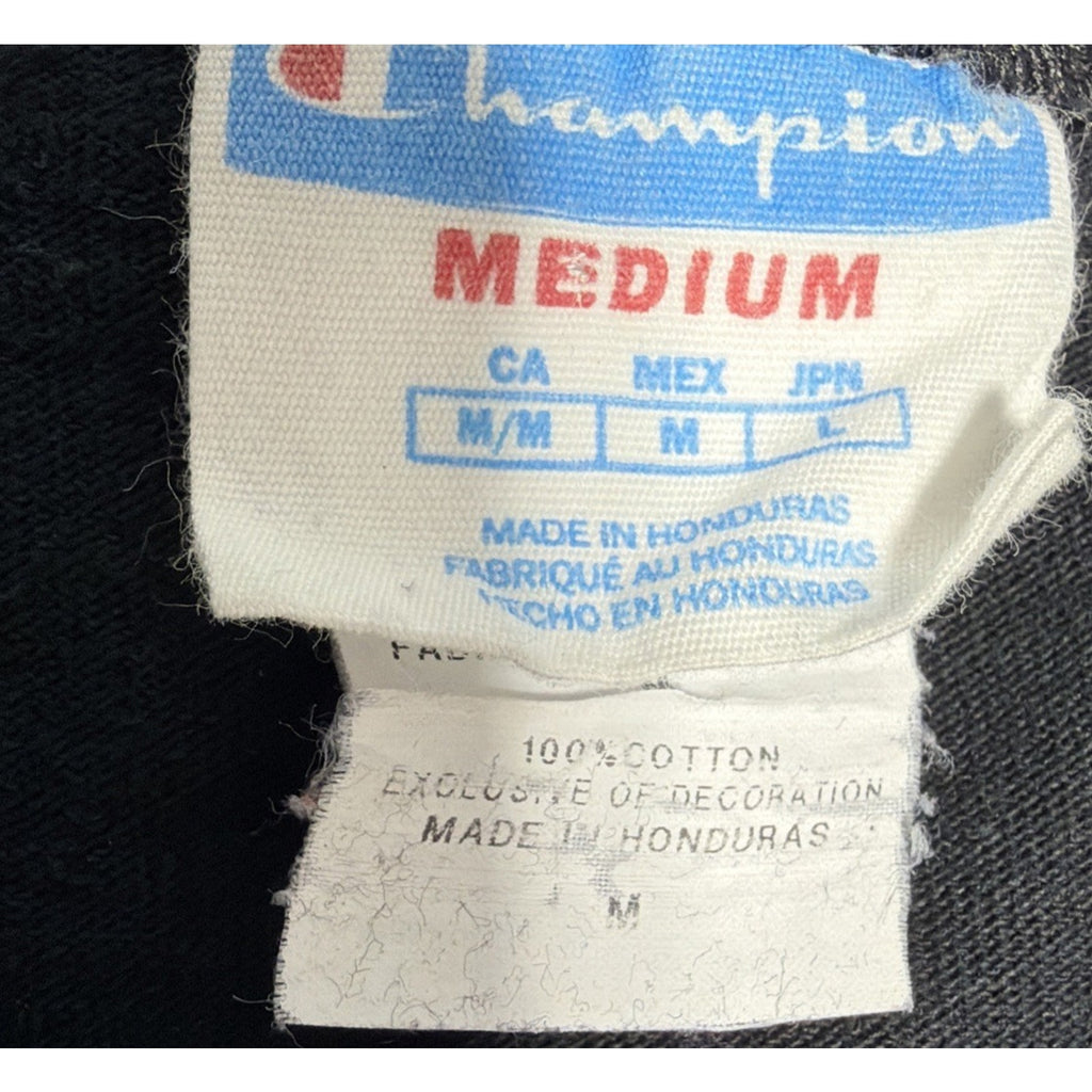 Vintage Champion Embroidered Big C Logo Men's T-shirt size Medium