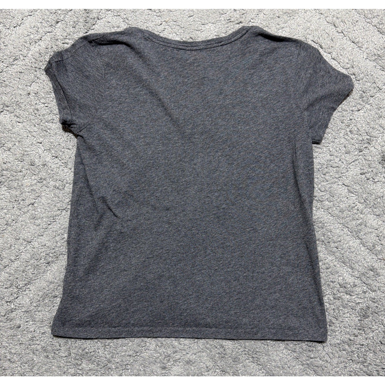 Polo Ralph Lauren T Shirt Womens Size M Gray Casual Short Sleeve Ladies