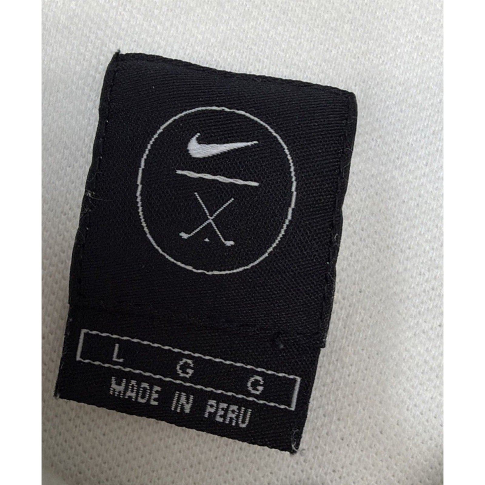 NIKE Ryder Cup The Country Club / Mens Pique Golf Polo Shirt Size L