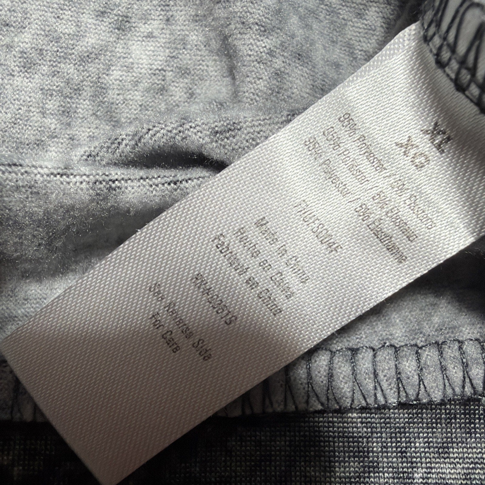 Hurley Hoodie Women XL Stretch Soft Fleece Pullover Gray Lounge Skate Casual