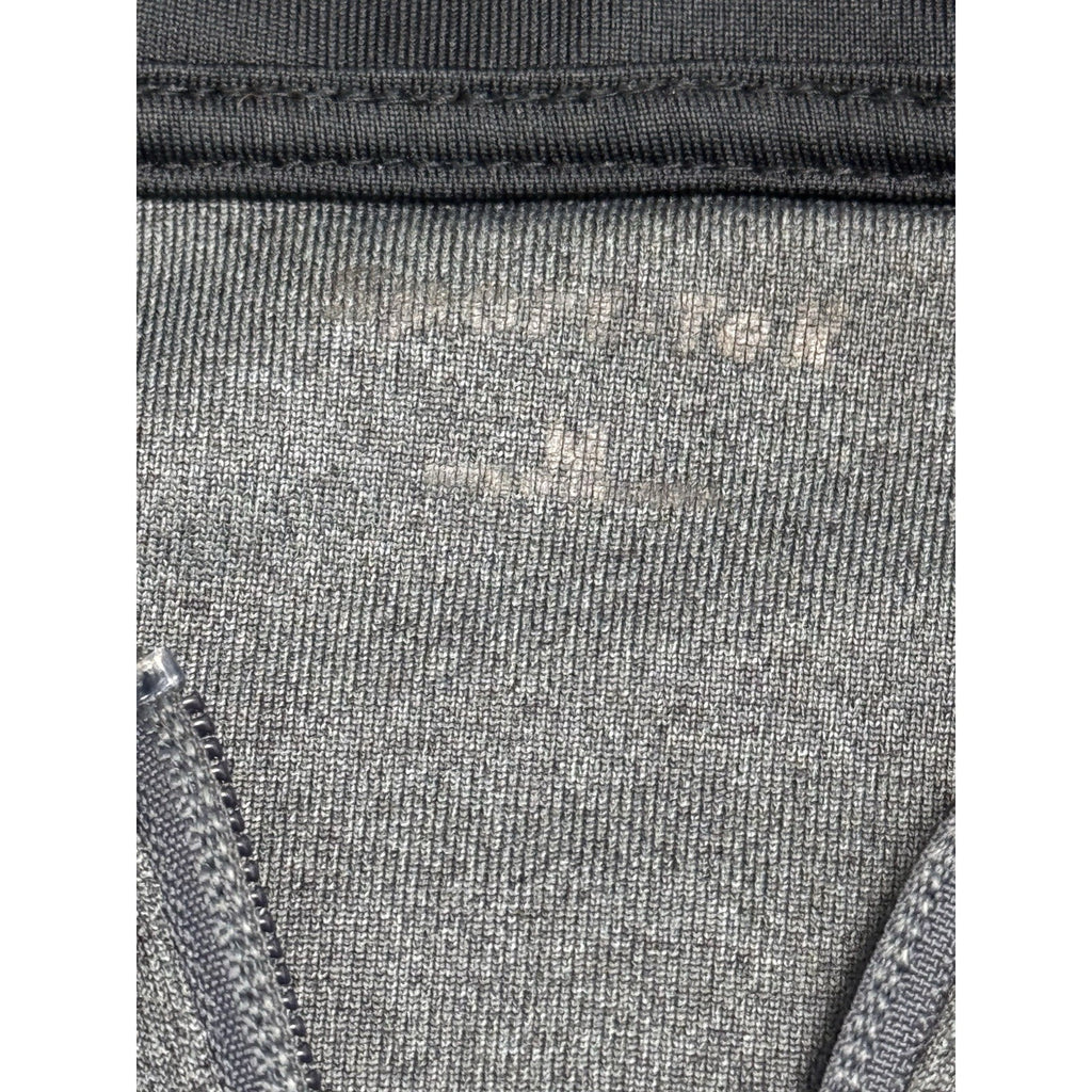 Sport Tech 1/4 Zip Pullover Men’s Medium Hoodie Color Block Gray/Black Cabletel