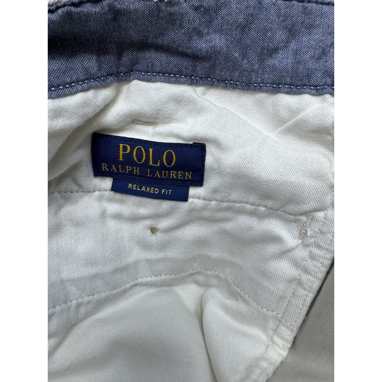 Polo Sport Ralph Lauren 100% Cotton Shorts Size Mens 32 Flat Front