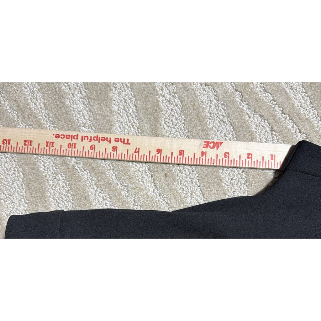 NWT JM Collection Black Pull On Comfort Waist Stud Ankle Pants Women's Plus 16W