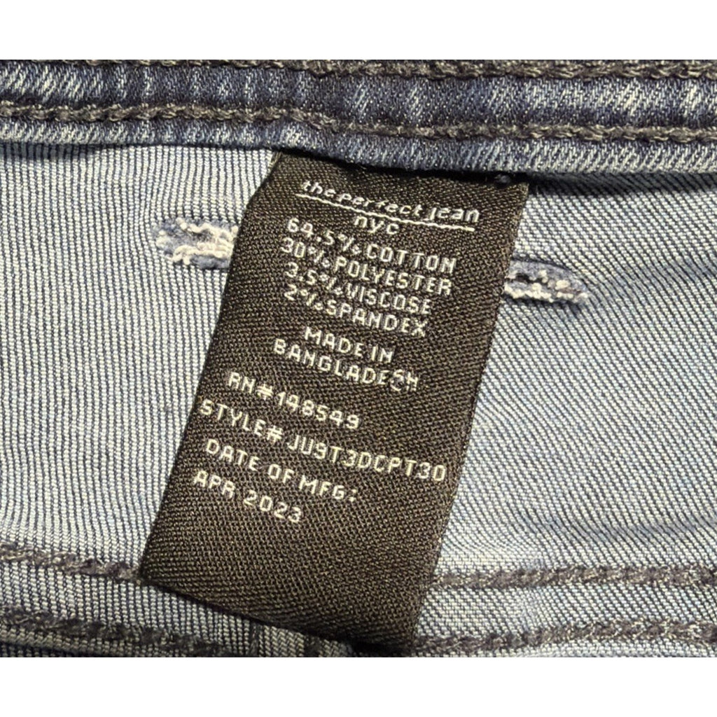 The Perfect Jean NYC Pants Mens 35x30 Blue Athletic Fit Stretch TPJ