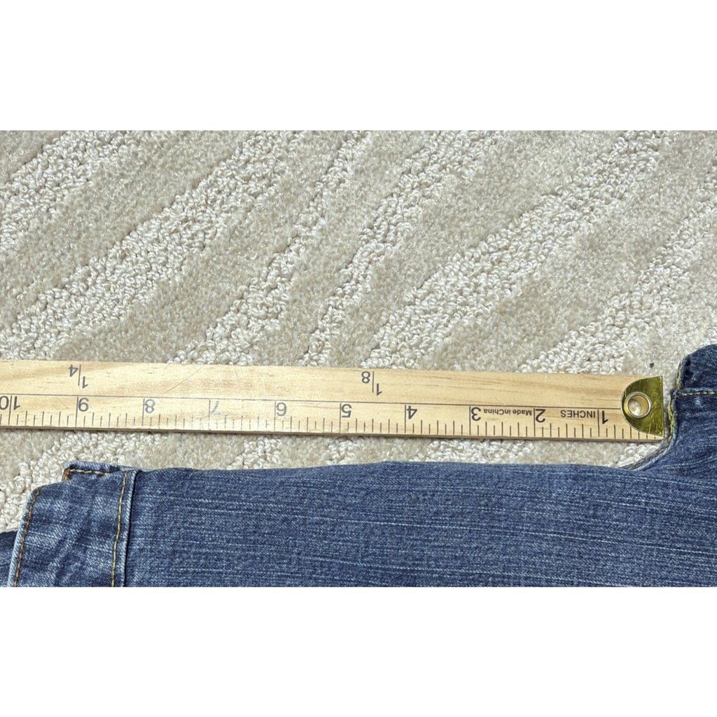 Levi's Signature Y2K Jeans Womens 10 Low Rise Bootcut Stretch Blue Stretch Denim