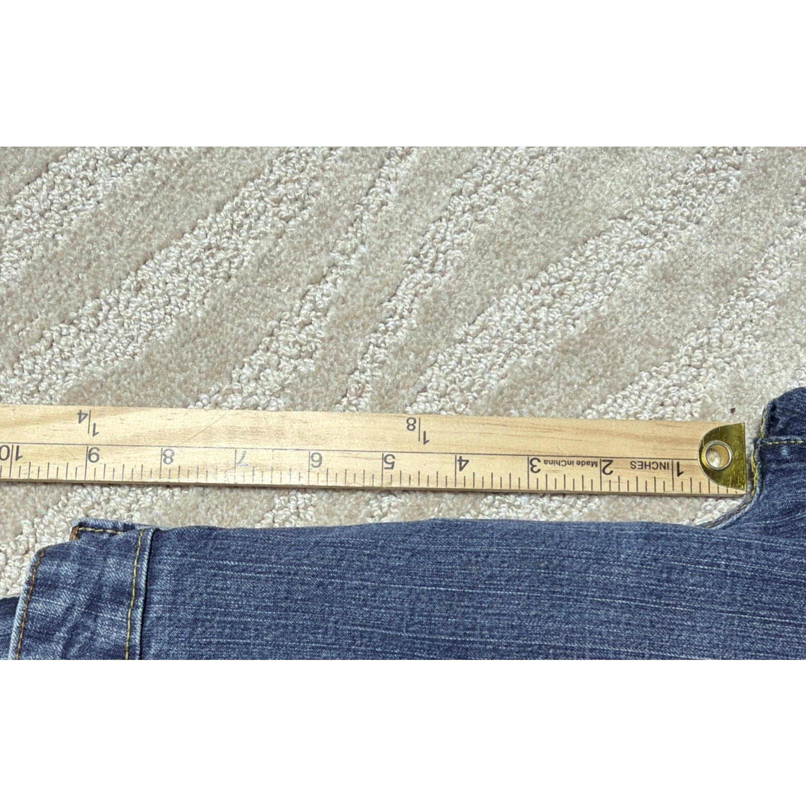 Levi's Signature Y2K Jeans Womens 10 Low Rise Bootcut Stretch Blue Stretch Denim