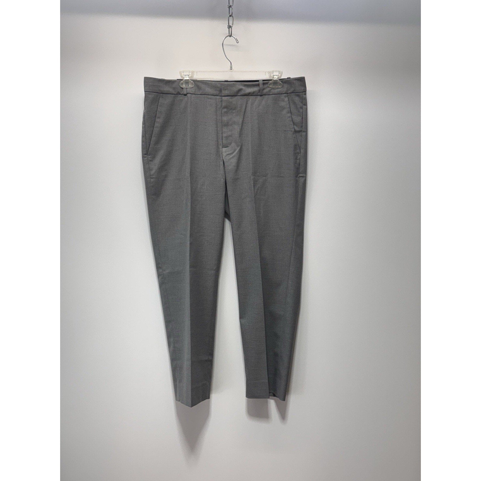 Banana Republic The Ryan Fit Dress Gray Mid Rise Slim Fit Women’s Size 16P NWT