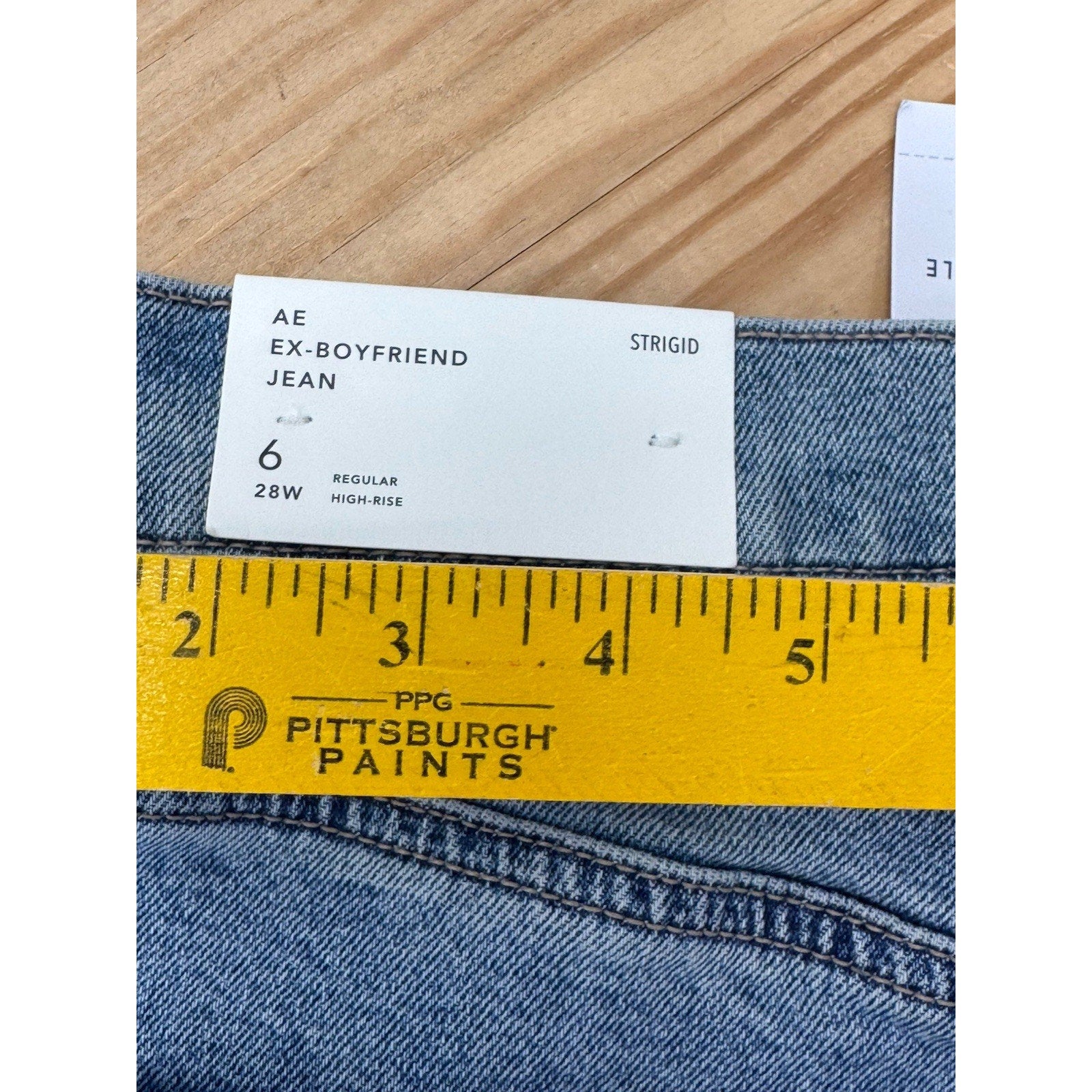 AG-ED Denim Ex-Boyfriend Slouchy Slim Mid-Rise Jeans Women’s Size 6 32X30 NWT