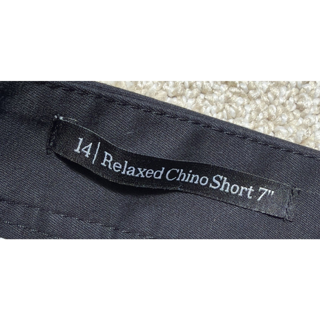 Talbots Women’s Size 14 Relax Super Soft Chino Shorts 7” Inseam Black NWT