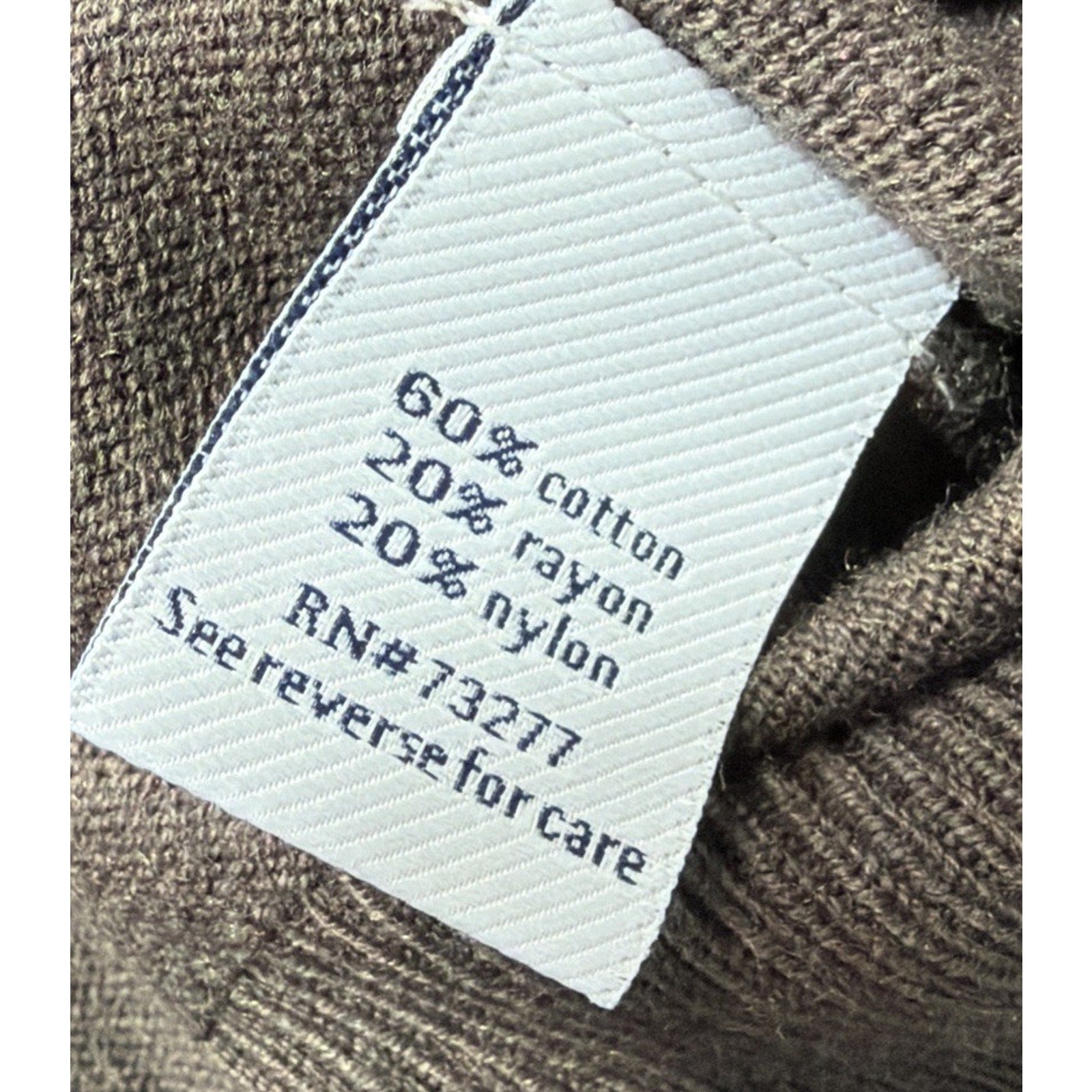 NWT Men's Croft & Barrow Dark Heather Brown Signature Polo Sweater Size XL