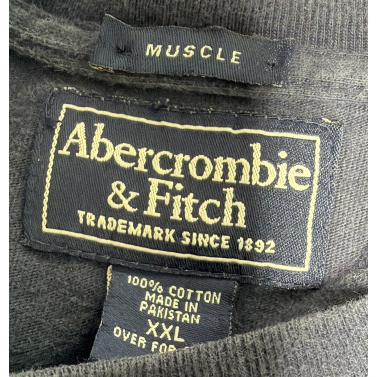 VTG Abercrombie & Fitch Muscle Fall Festival Long Sleeve T Shirt Men’s XL Y2K