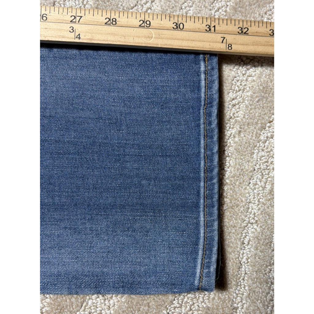 NYDJ Barbara Bootcut Womens Jeans Womens Sz 2 Mid Rise Lift Tuck Blue NWT 28x31