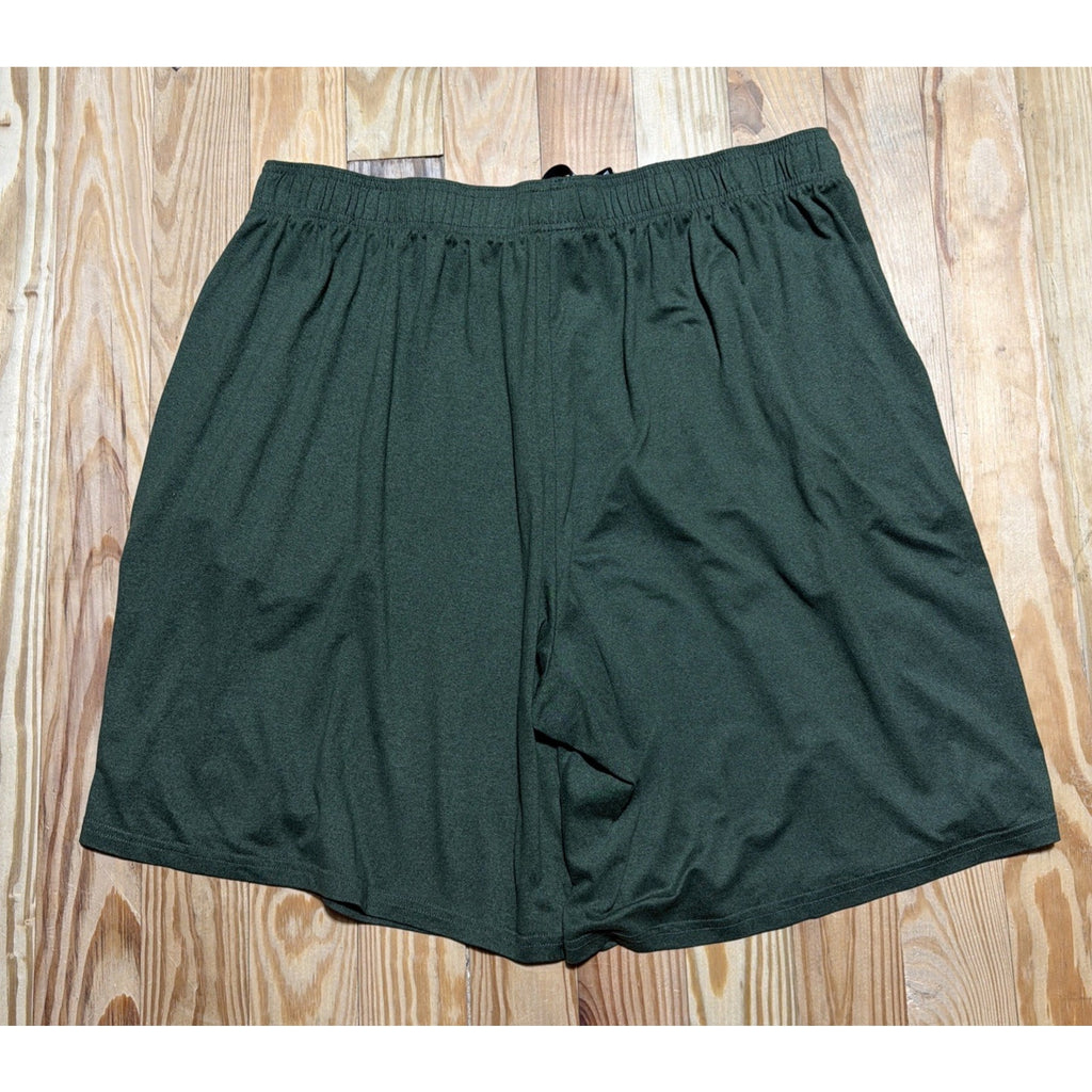 Tapout Men Green Athletic Training Shorts Big 3X Pockets, Drawstring Excellent