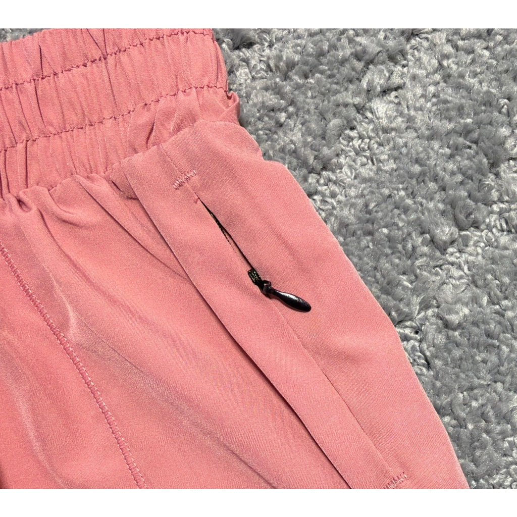 Anna Kaci Athletic Shorts Women's Pink Gym Running Yoga Workout Size M New