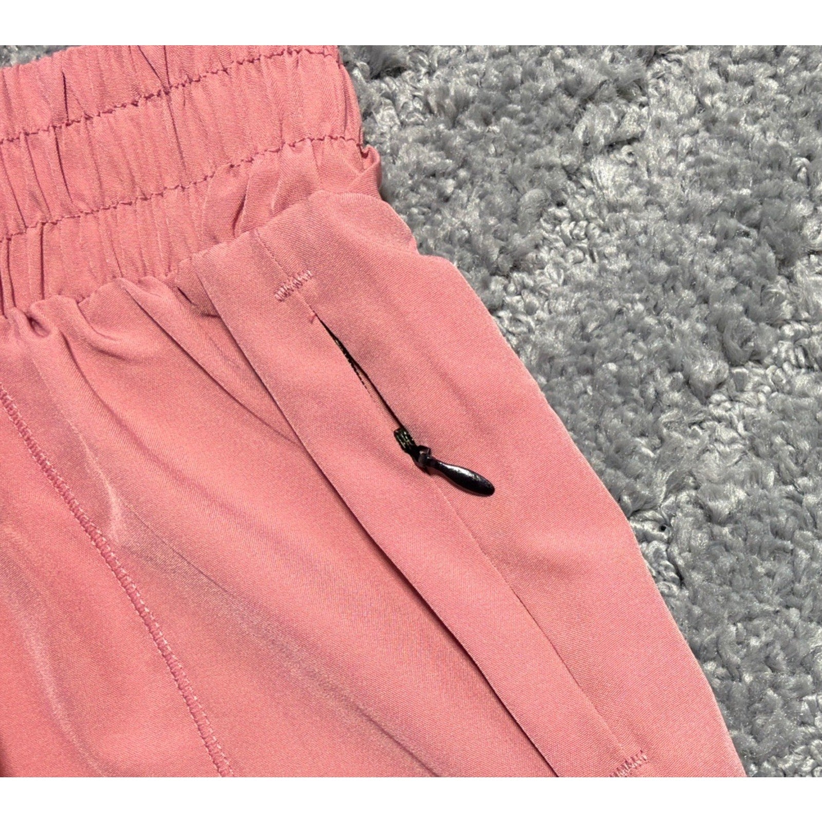 Anna Kaci Athletic Shorts Women's Pink Gym Running Yoga Workout Size M New