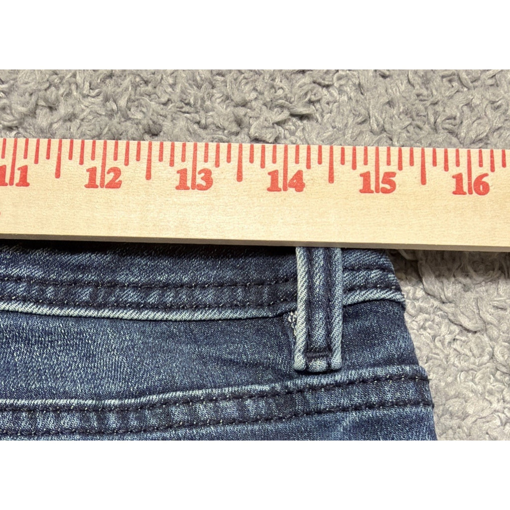 Miss Me Signature Skinny Womens Denim Blue Jeans Size 27 Dark Wash