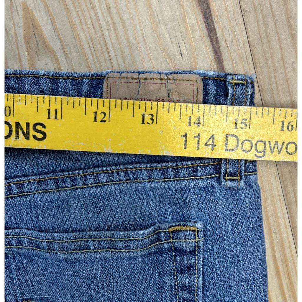 Y2K Levi's 518 Red Tab Women's Skinny Jeans 7 M Regular Fit Blue Denim