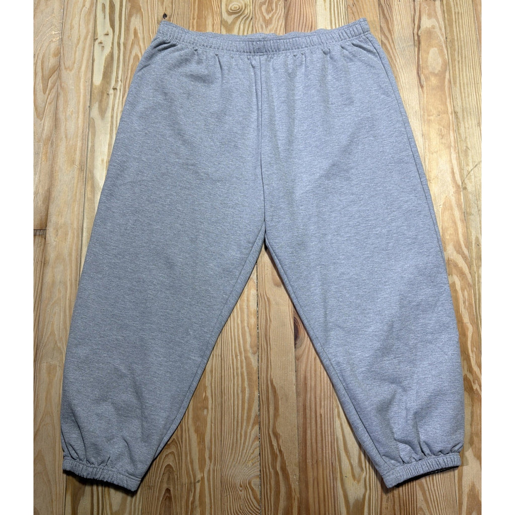 Men’s Urban Street Super Soft Fleece Joggers Heather Gray Size 3XL