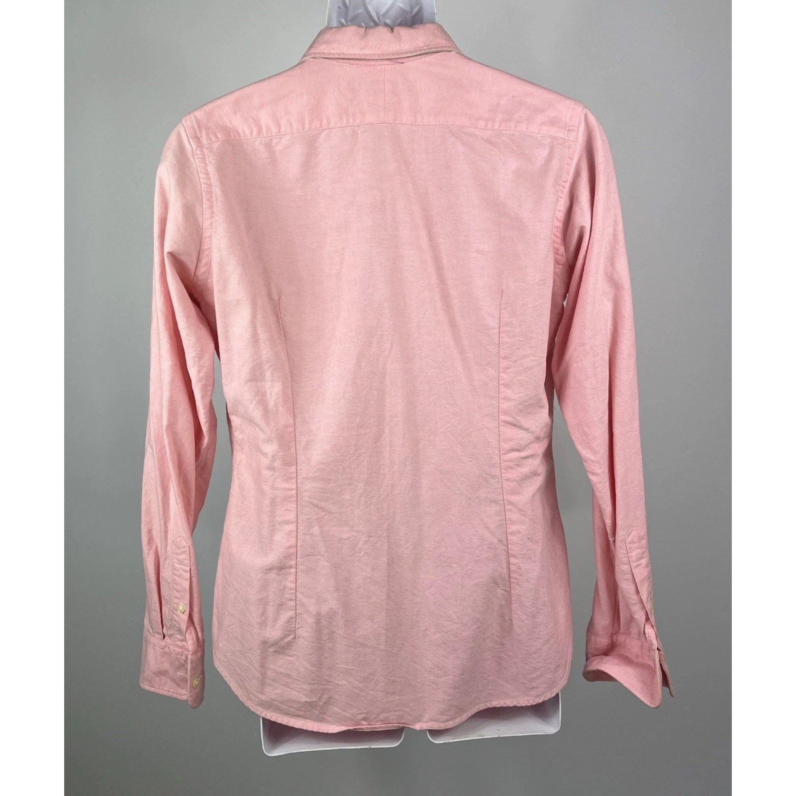 Men's Polo Ralph Lauren Slim Fit Oxford Shirt Pink Size 12/XS