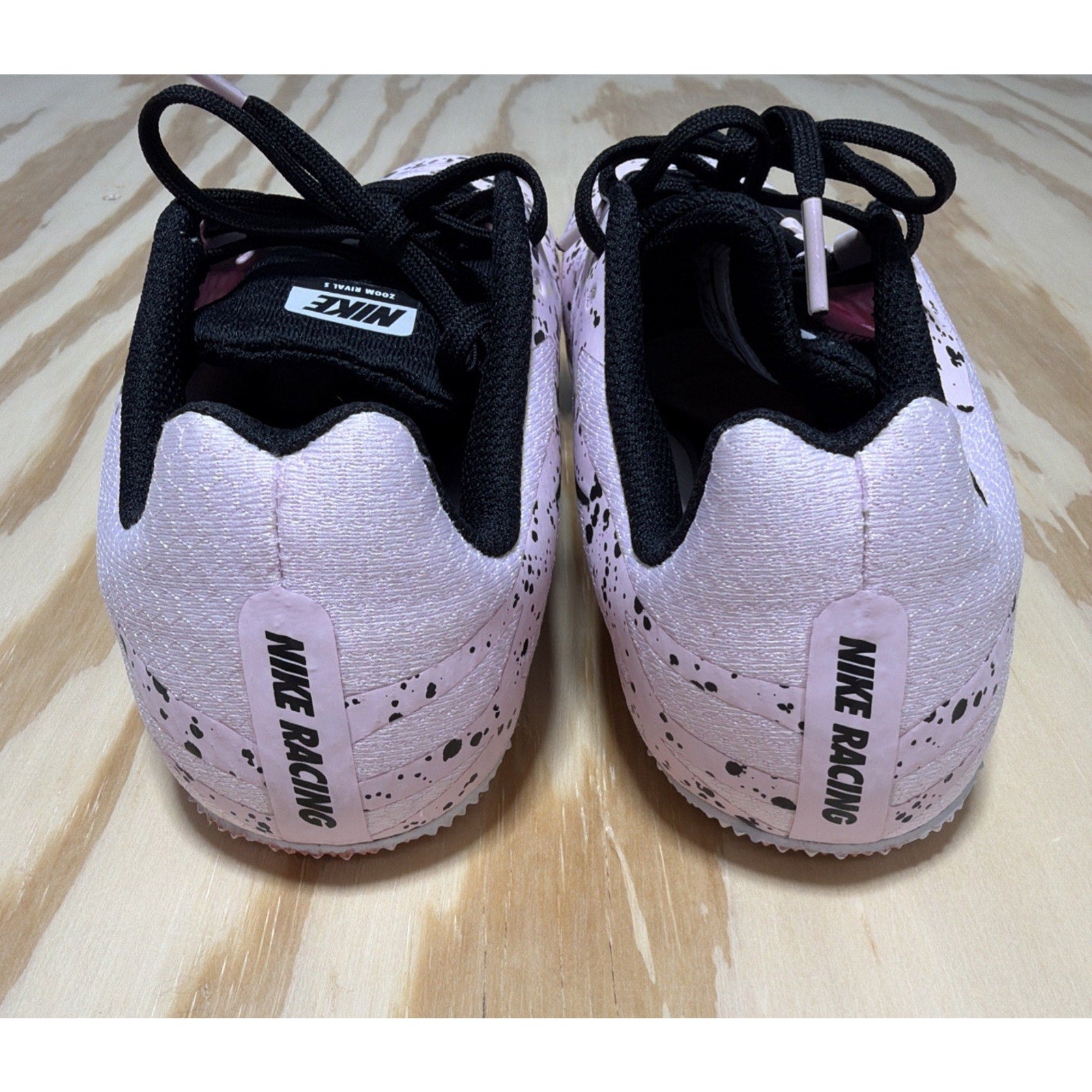 Nike Zoom Rival S 9 Track And Field Shoes 907565-630 Pink Black Womens 9.5 Mint