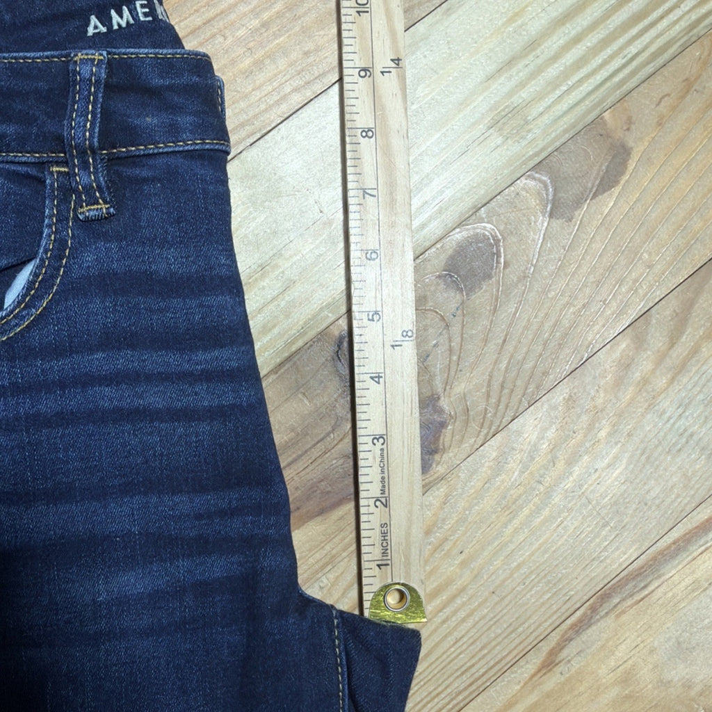 AMERICAN EAGLE Jegging next level Stretch Denim Womens Size 8 Short 29x26.5