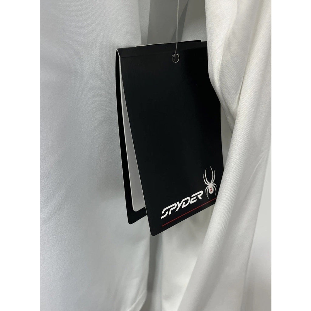 NEW $95 SPYDER MEN'S SKI/SNOW "ANGLE" T-NECK T-SHIRT FIRST LAYER