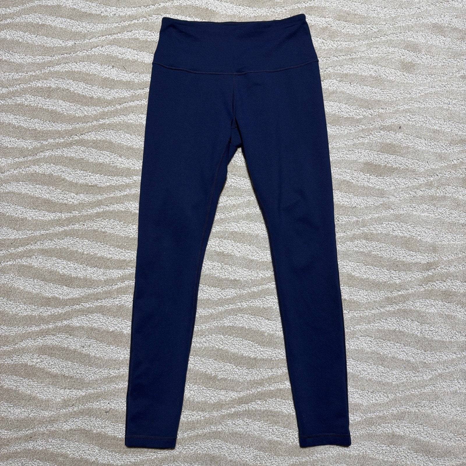 Zella Full Length Leggings Women M Blue High Rise Stretch Performance Yoga