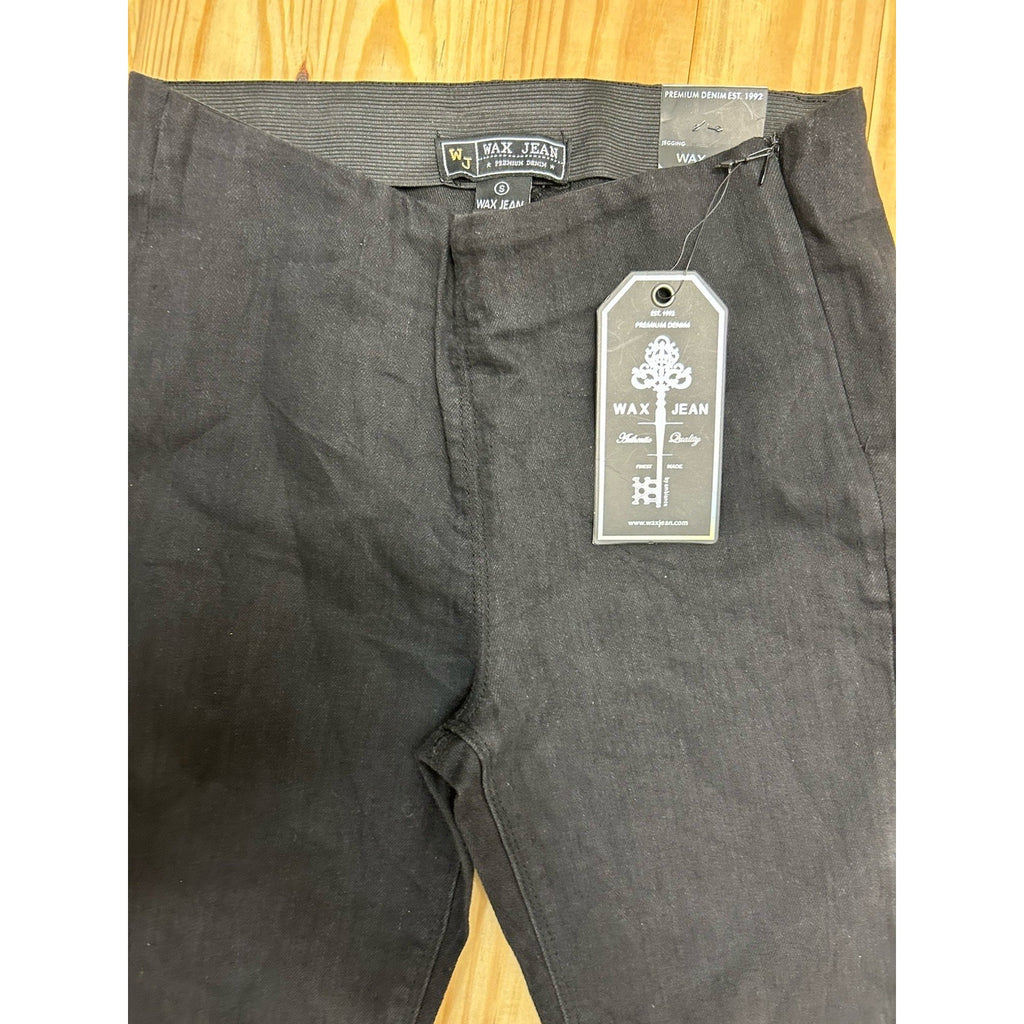 Wax Jeans womens size Small cotton blend black jeggings