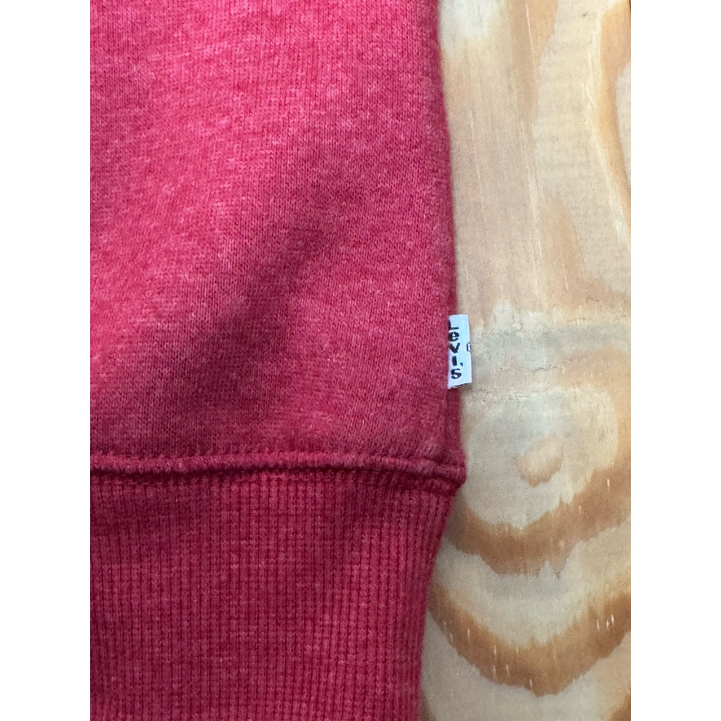 Levi Strauss & Co Men’s Crewneck Sweatshirt Size Small Red Gray Logo