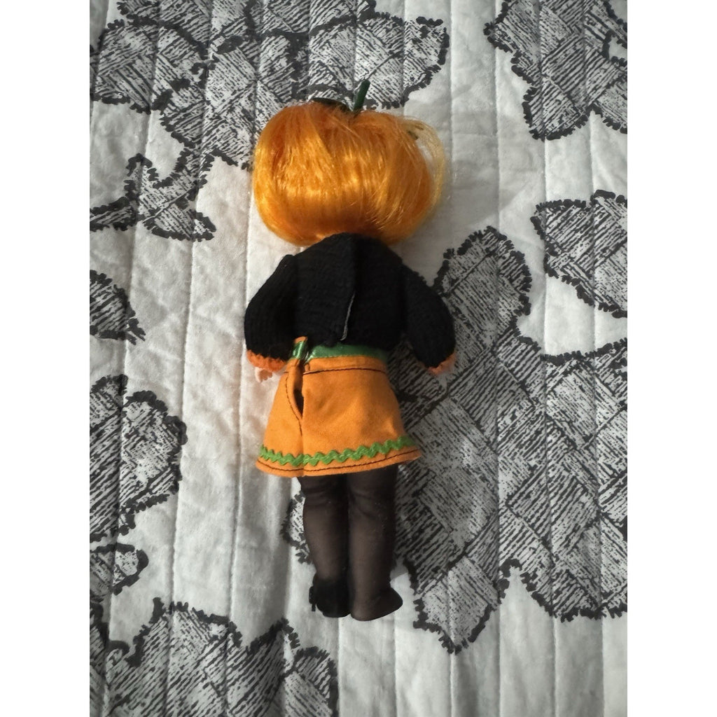 Madame Alexander Pumpkin Perfect Maggie 40425 8” Halloween Doll HTF Pumpkin