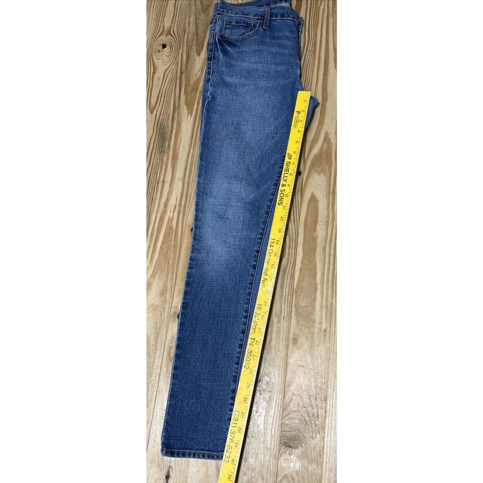 Old Navy Original Mid Rise Skinny Jeans Women's Size 6 R Blue Medium Wash 30x30