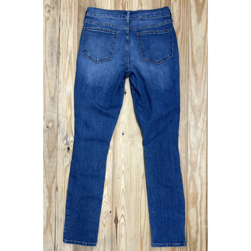 Old Navy Jeans Womens Size 2 The Sweetheart Destressed Curvy Regular Fit Stretch