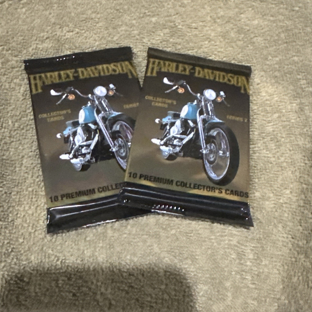 Harley Davidson Trading Cards Units Of 2 From 1992 Collection