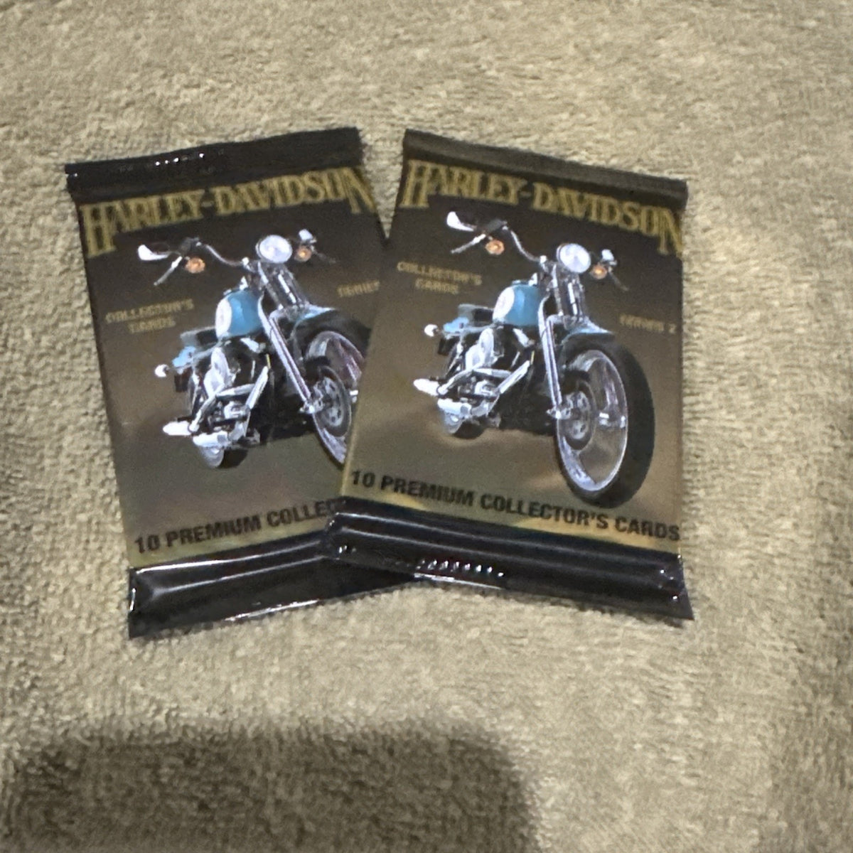 Harley Davidson Trading Cards Units Of 2 From 1992 Collection