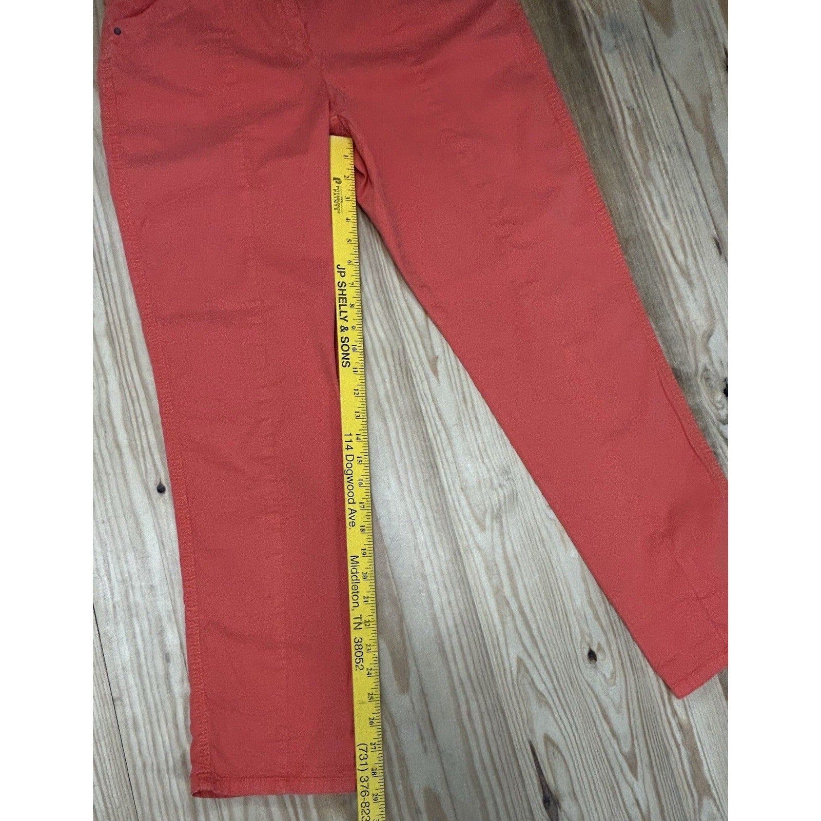 Chicos Pants 1 US Medium So Slimming Stretch Front Seam Career Minimalist Casual