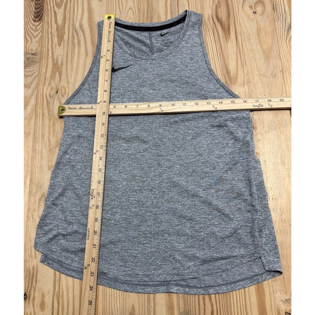 Nike Dri Fit Tank Top Tee Shirt Grey Women’s Size Small