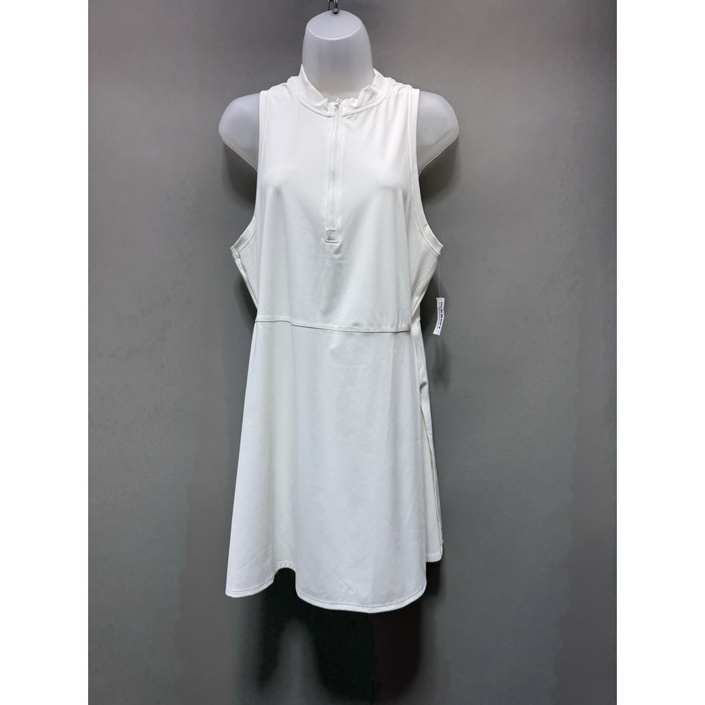 Old Navy Active Sports Dress Powersoft Go Dry Front Zip Tennis Paddle New Size L