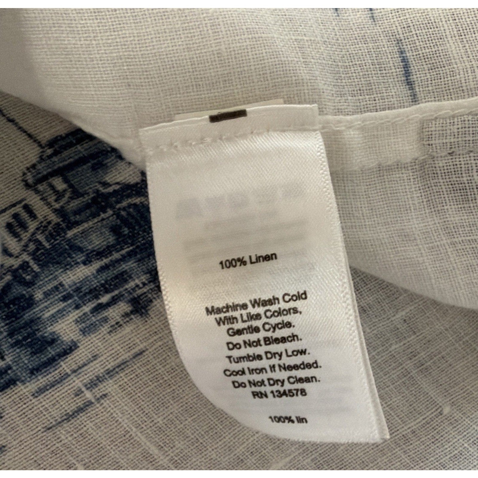 Vineyard Vines Shirt Mens M White 100% Linen Short Sleeve Casual Camp Fish Hunt