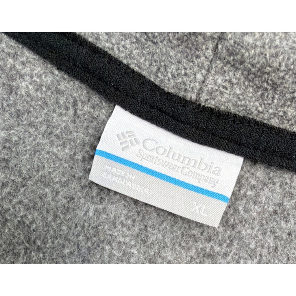 Columbia - Men's Sweatshirt Sequoia Grove Half Zip Fleece Gray Men’s XL EUC