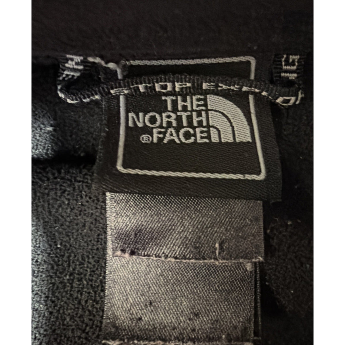 The North Face Softshell Jacket Women's Size L - Black Full Zip Fleece Lined