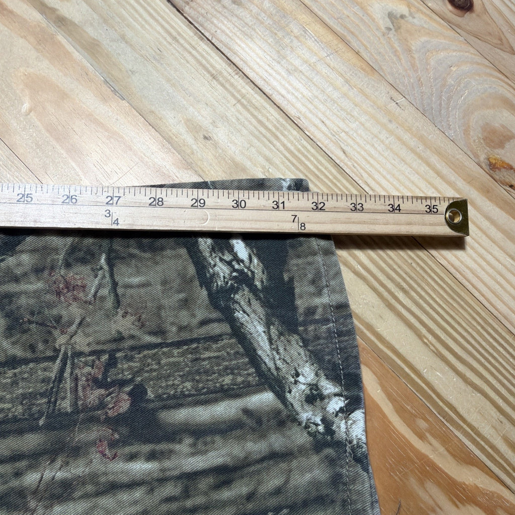 Mossy Oak Camo Hunting Canvas Pants Mens Large 36x32