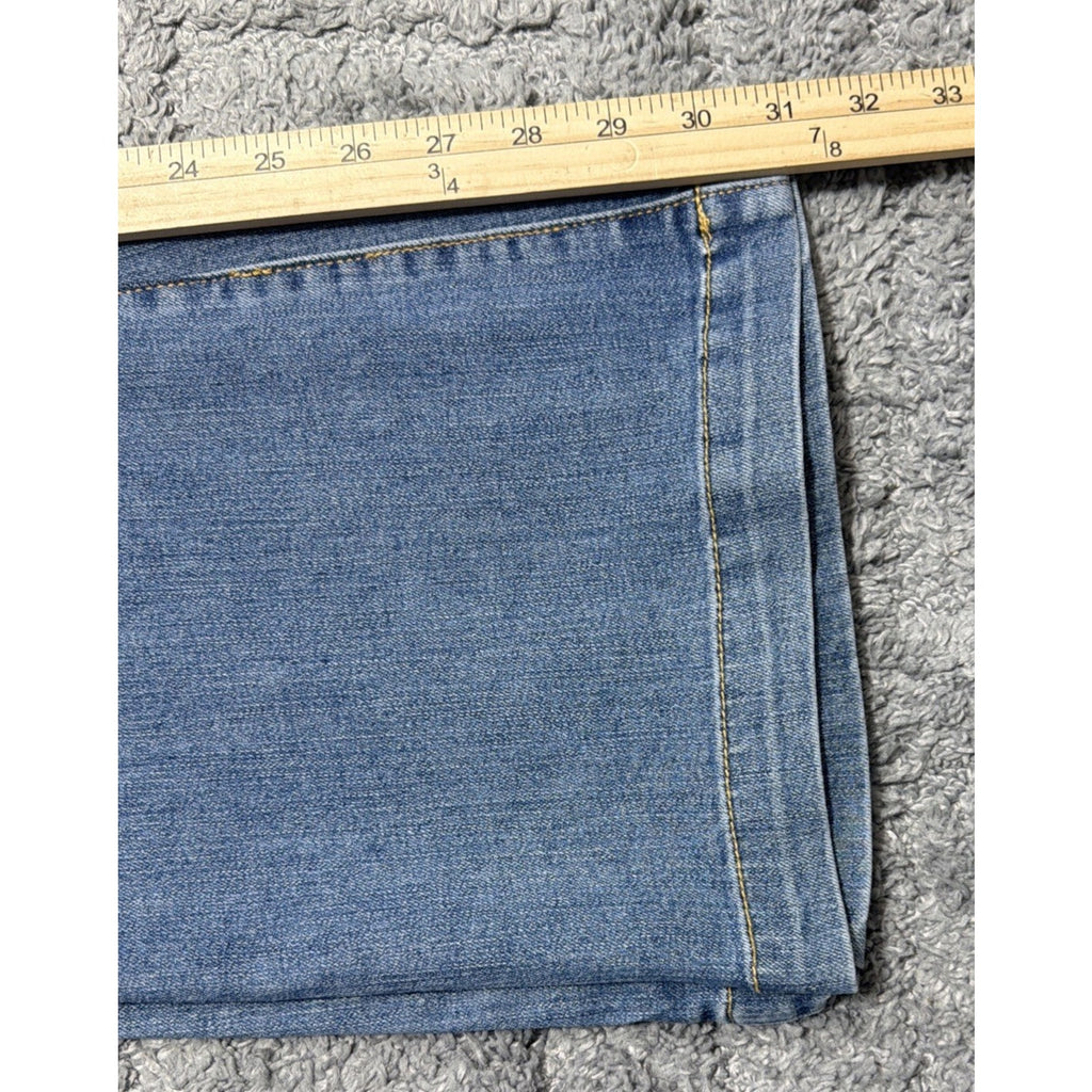 Sofia Jeans Womens Size 12 Short High Rise Flare Color Block Jeans NWT 32x31