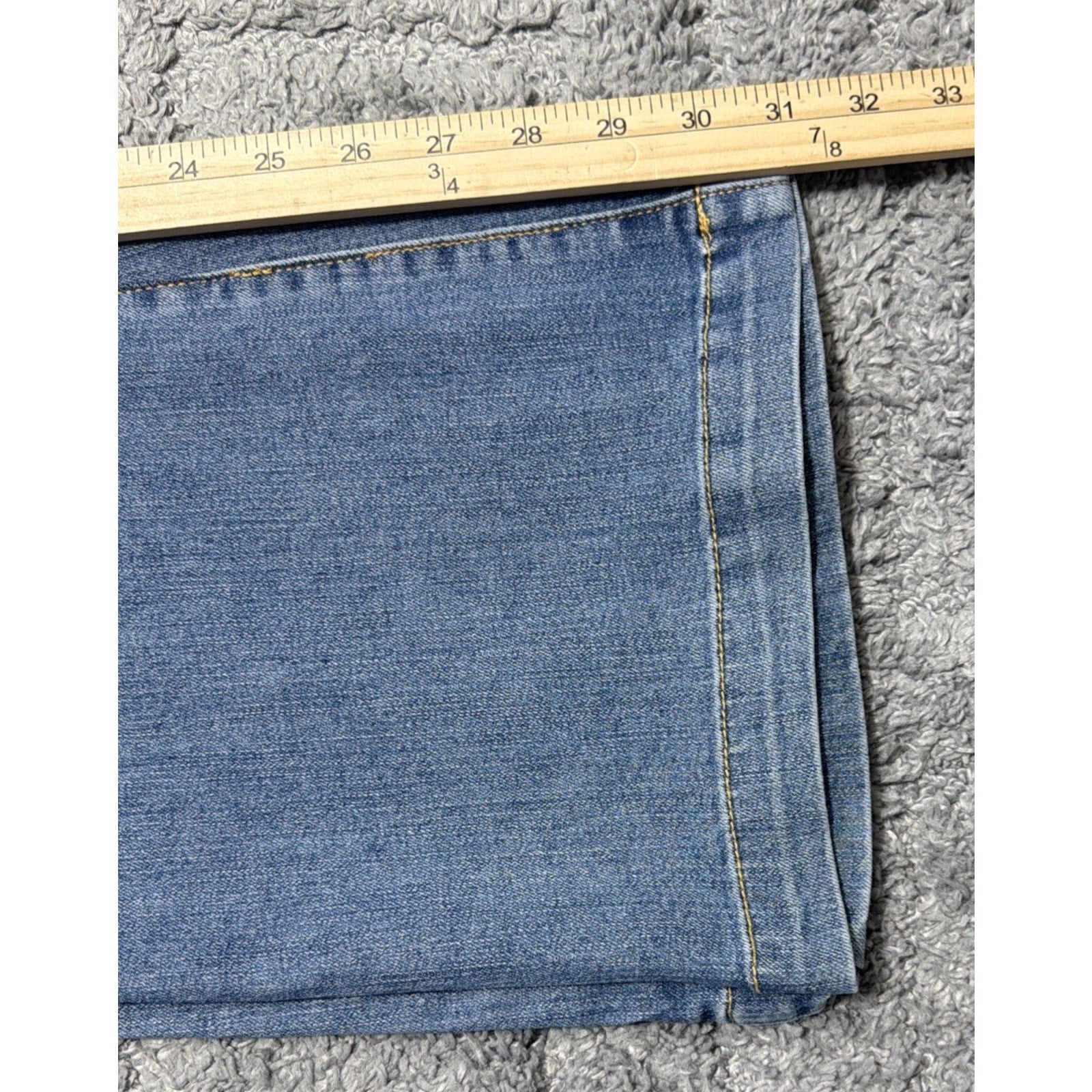 Sofia Jeans Womens Size 12 Short High Rise Flare Color Block Jeans NWT 32x31