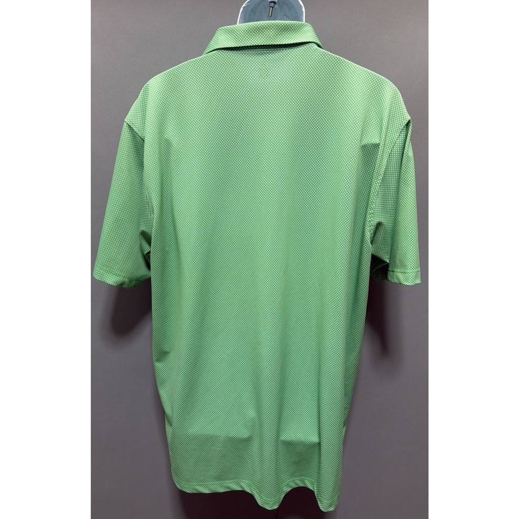 Turtleson Polo Shirt Mens XL Green Tour Performance Golf Short Sleeve Stretch