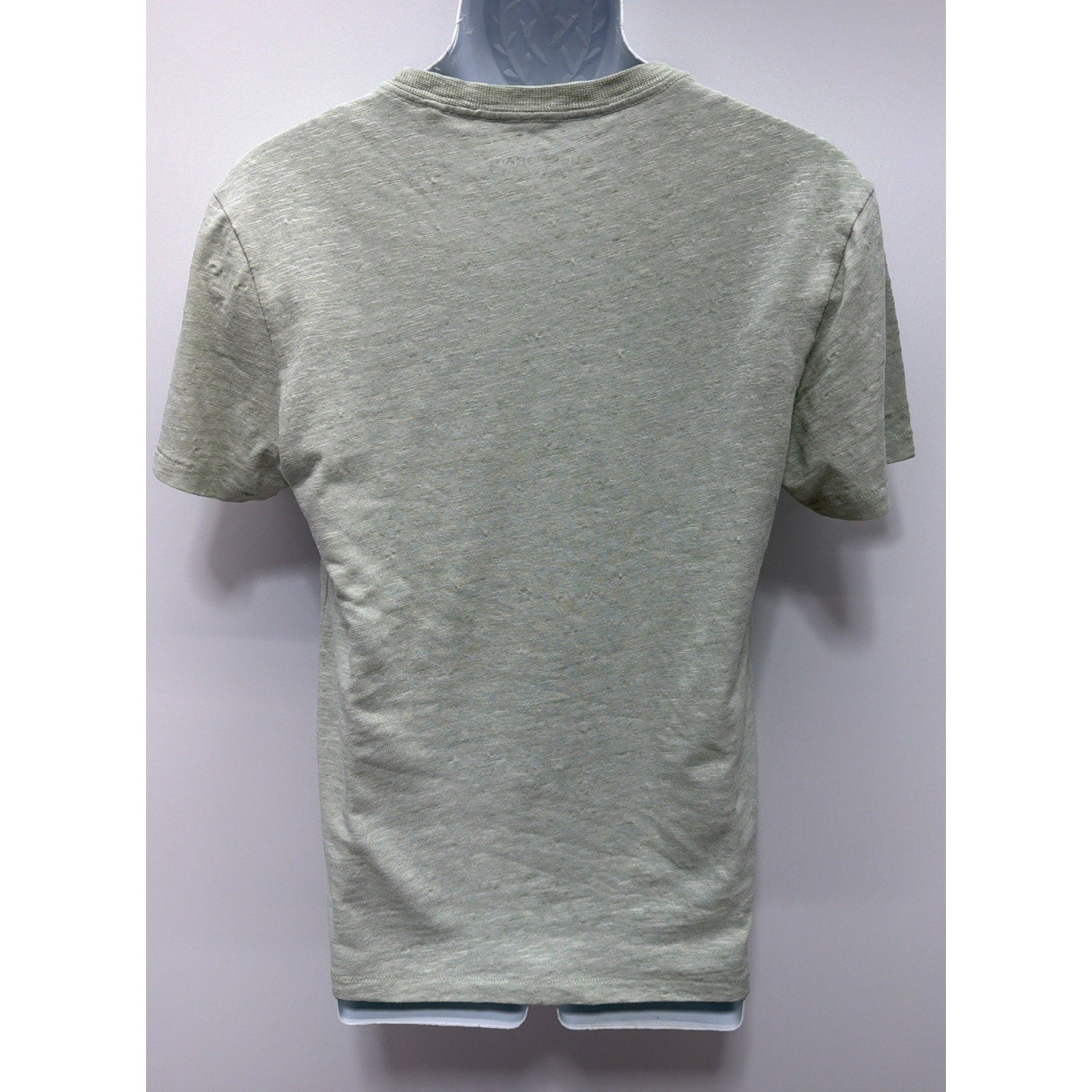Lucky Brand Textured T Shirt Mens Size Small Green Short Sleeve California