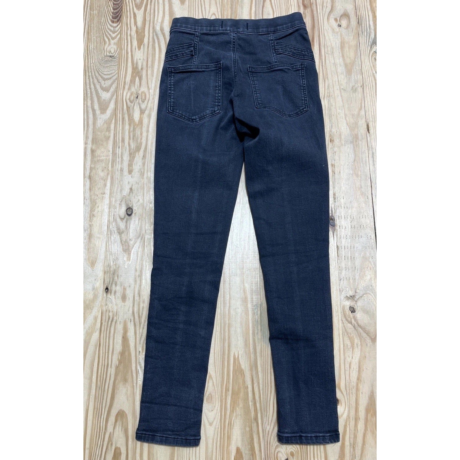 Free People Stretch 'Feel Alright Skinny' Jean, High Rise Black- Size 25