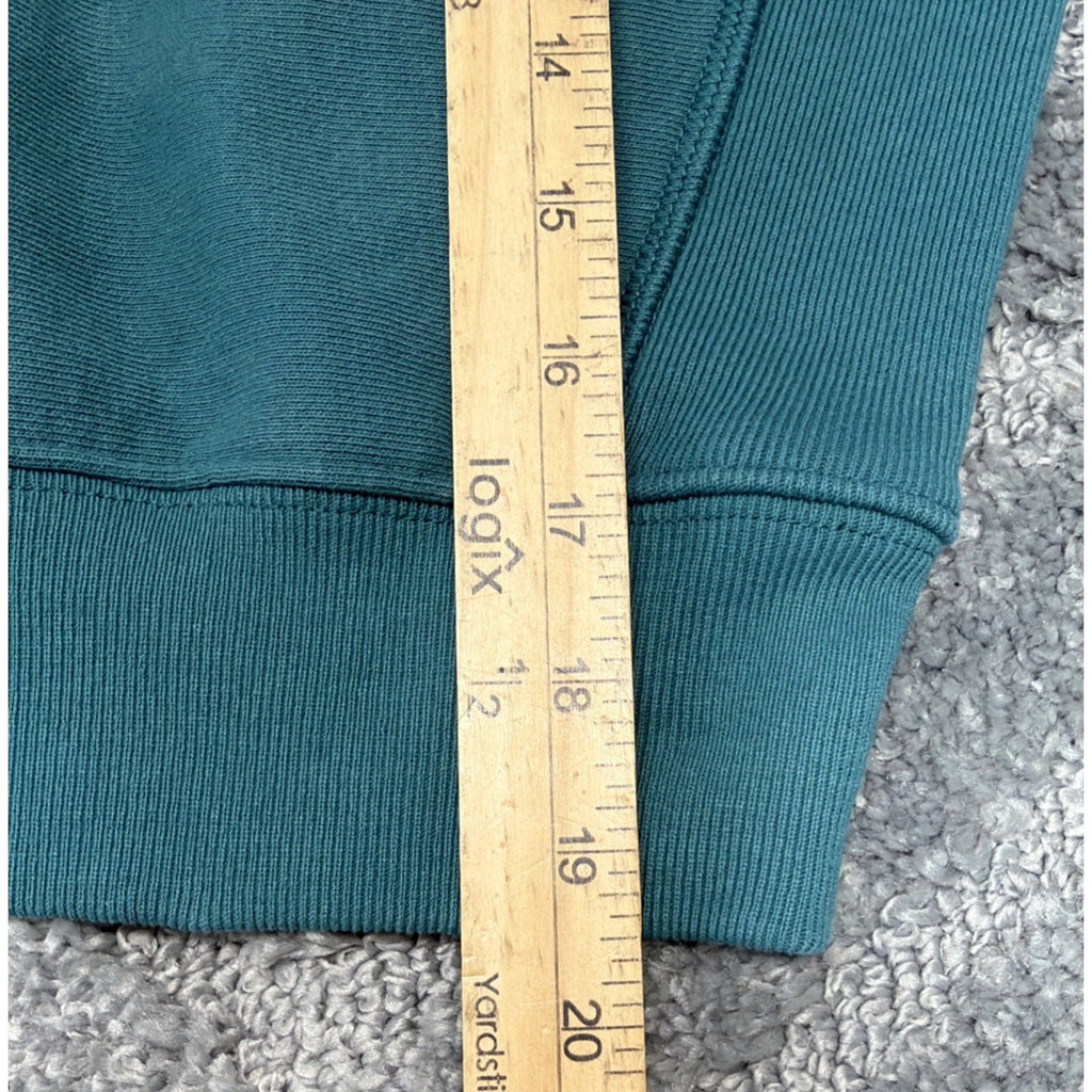 Champion Life Reverse Weave Mock Neck Sweater Everglade Green Size Small