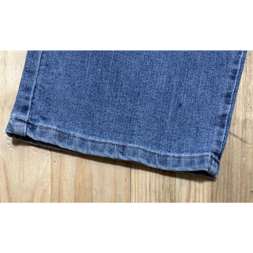 NWT LEE CLASSIC FIT STRAIGHT LEG STRETCH POLY/COTTON JEANS SZ 18W Petite