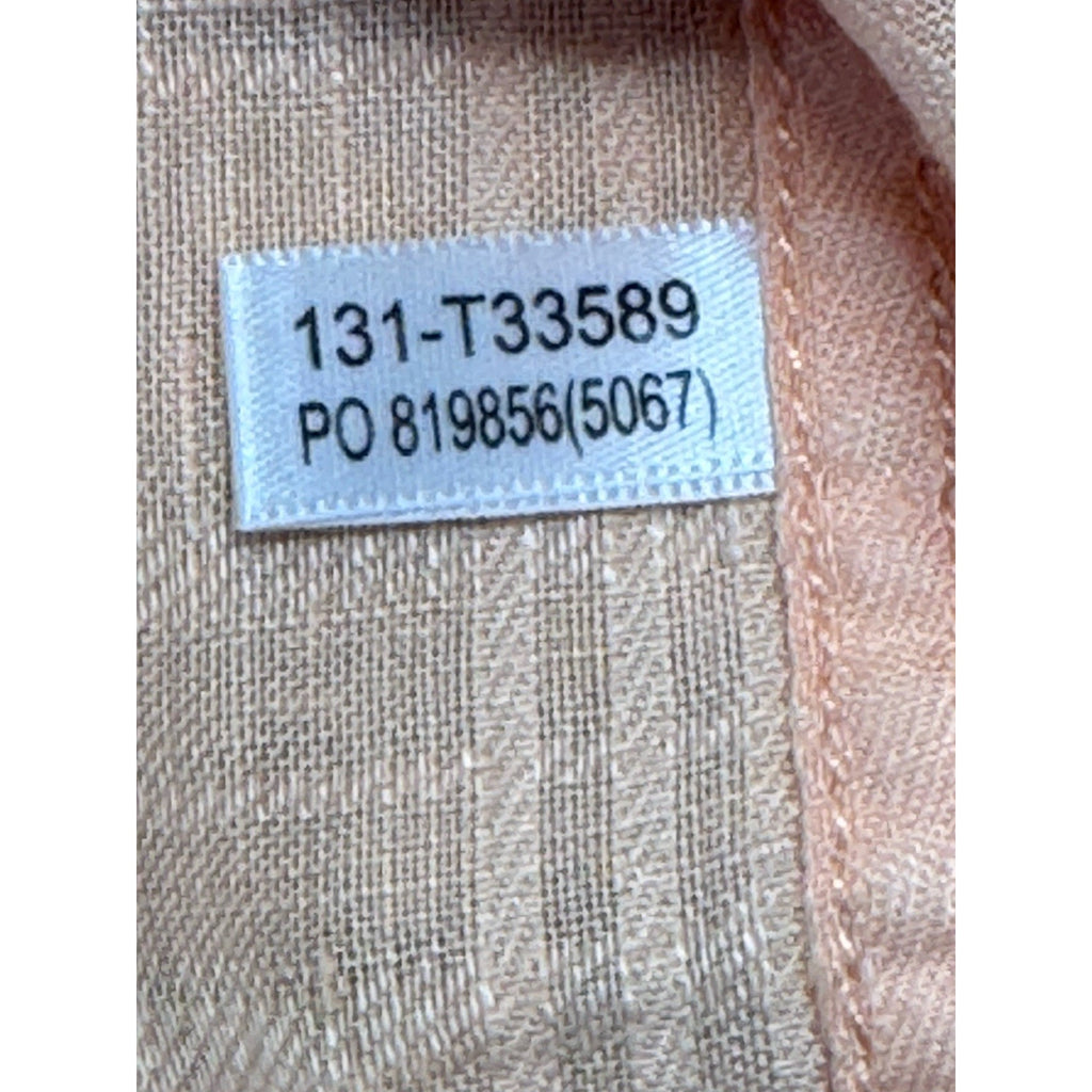 Tommy Bahama Orange Beach 100% Linen Short Sleeve Button Front Shirt Men’s XL