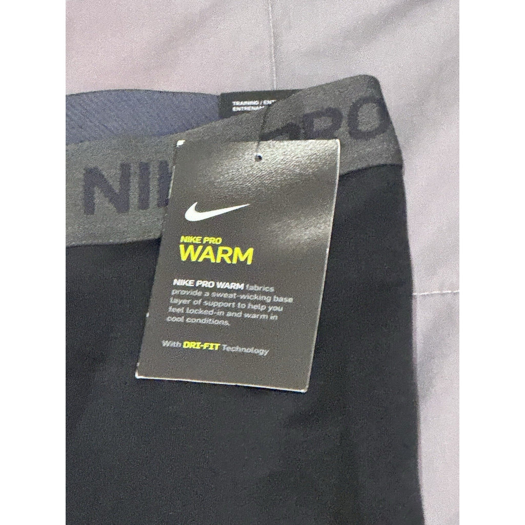 Womens Nike Pro Warm Mid-Rise Training Tights 932078-010 Black NEW Size XS